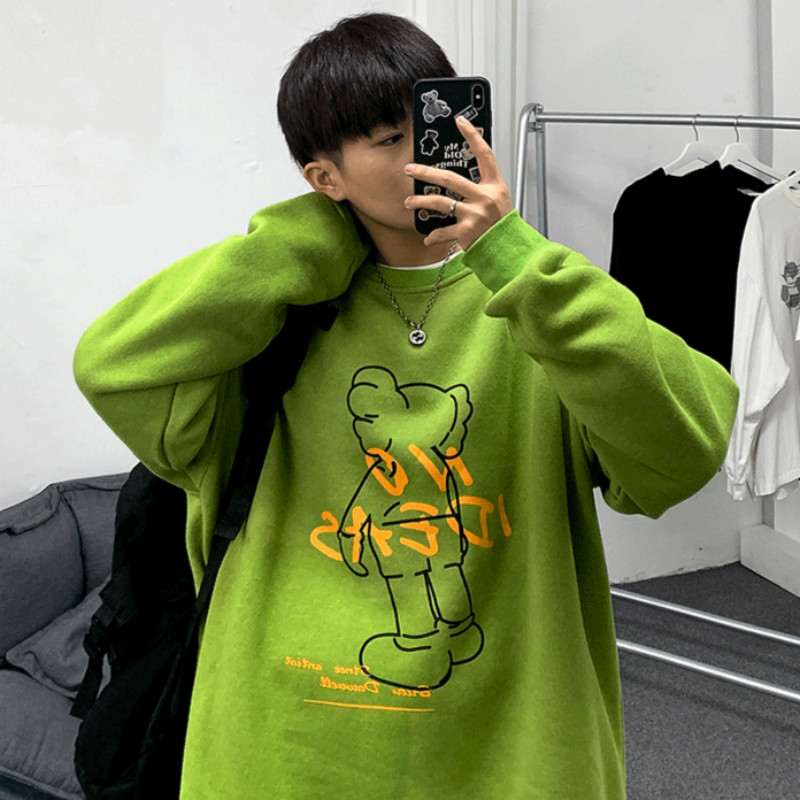 Áo Nỉ Nam Tay Dài Có Mũ Thời Trang Phong Cách Hàn Với 4 Màu Bắt Mắt | BigBuy360 - bigbuy360.vn