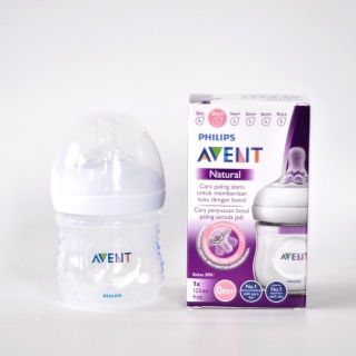 Bình sữa philips AVENT Natural 125ml, núm số 1