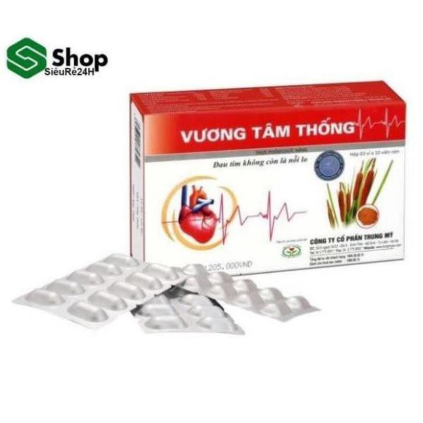 VƯƠNG TÂM THỐNG - hỗ trợ điều trị bệnh mạch vành