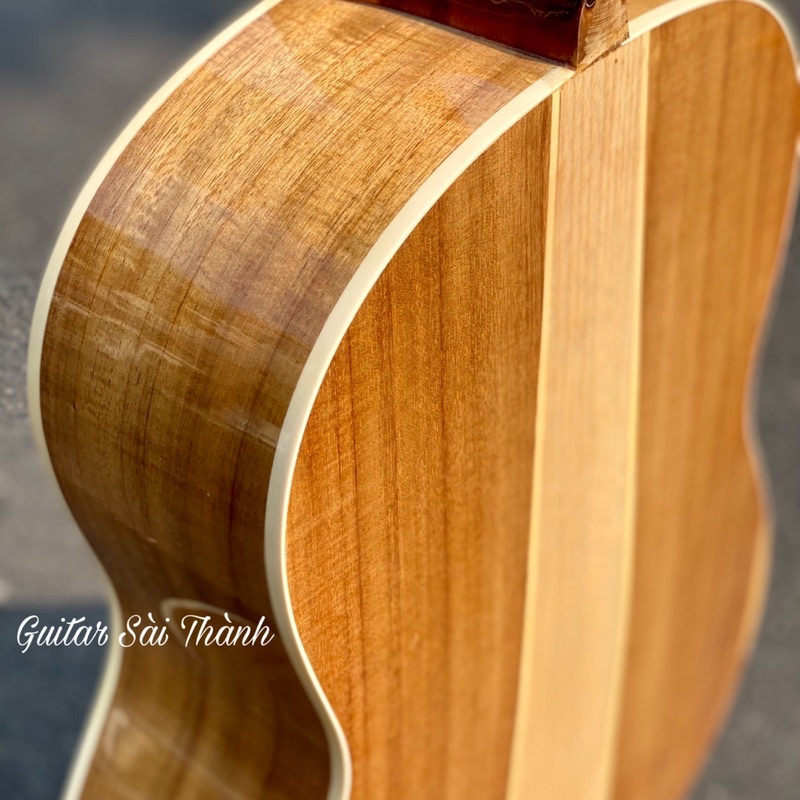 Đàn Guitar Classic Gỗ Koa VN Chính Hãng ST.Real Guitar Sài Thành Mã ST-C8 Kè Lưng