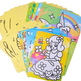 (SỈ) TRANH CÁT CHO BÉ KHỔ A4 ( Gía tốt )