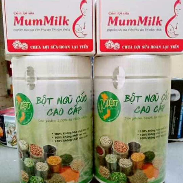 Combo 1 ngũ cốc + 2 cốm