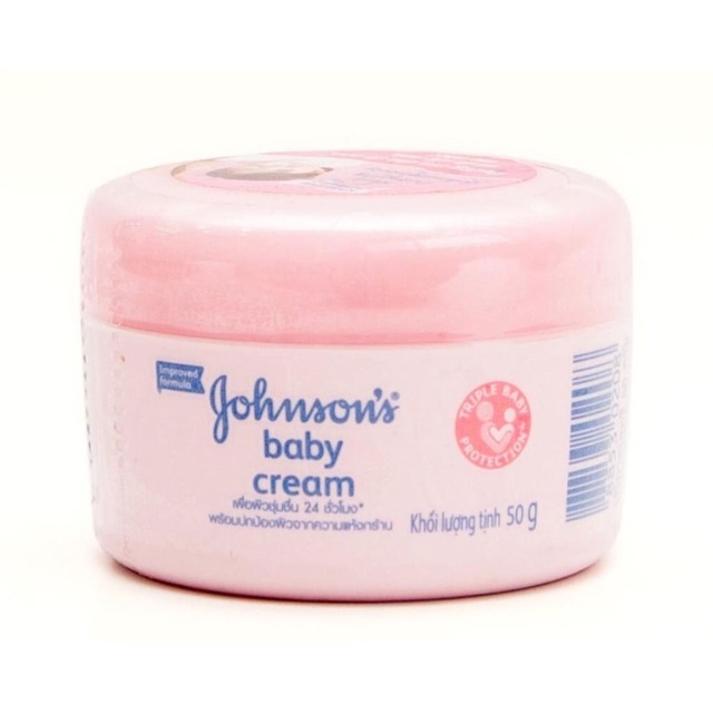 ✅Kem dưỡng ẩm Johnson's Baby Milk Cream 50g