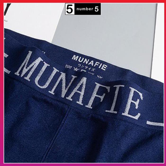 Quần Lót Tam Giác Munafie Siêu nóng Chất Co Giãn 4 Chiều Mỗi Quần một Túi Zip đẳng cấp NUMBER5 56 6