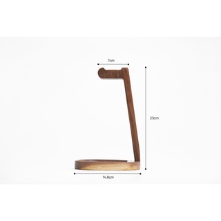 Giá đỡ tai nghe Hyperwork Beamed (Gỗ Óc Chó - Màu Nâu)