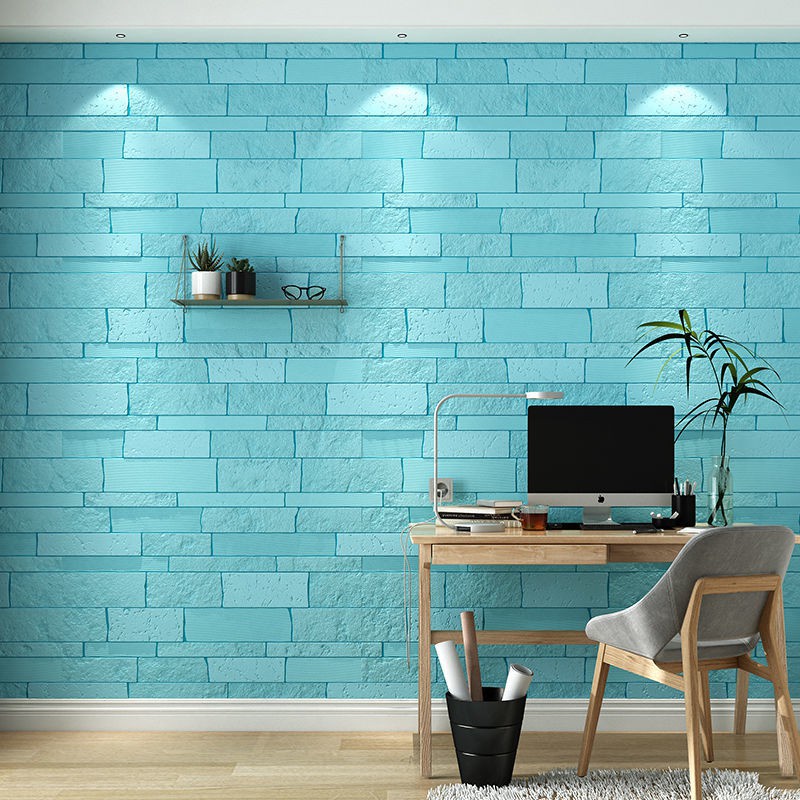 Xốp dán tường 3d Giấy dán tường & Decal dán kính chống bám bụi cho phòng ngủ trang trí nhà cửa không thấm nước 3D