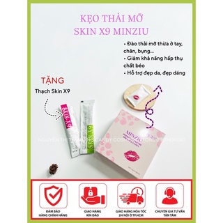 Kẹo thải mỡ giảm cân skin x9 minziu - thạch thải mỡ trang nemo