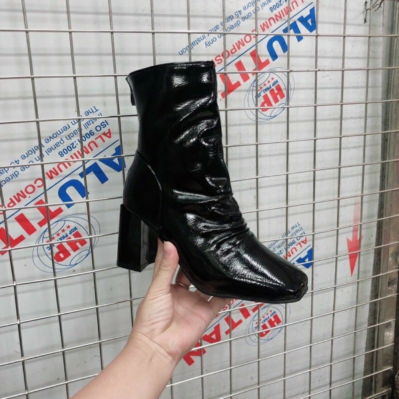 [RẺ VÔ ĐỊCH] BOOTS NHÚN CAO GÓT HÀNG CAO CẤP