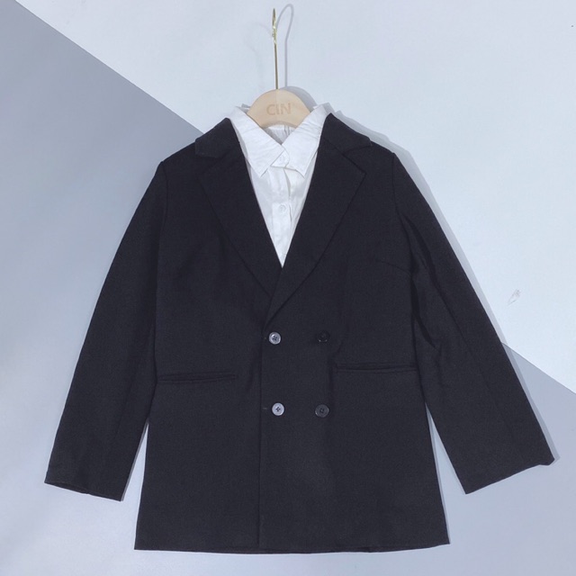 ÁO VEST ĐEN 2 LỚP | BigBuy360 - bigbuy360.vn