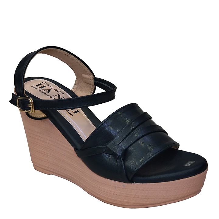Giày sandal nữ đế xuồng da bò thật HÀ NAM cao cấp DNU2025 DNU2062