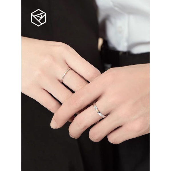 Nhẫn cặp đôi XO