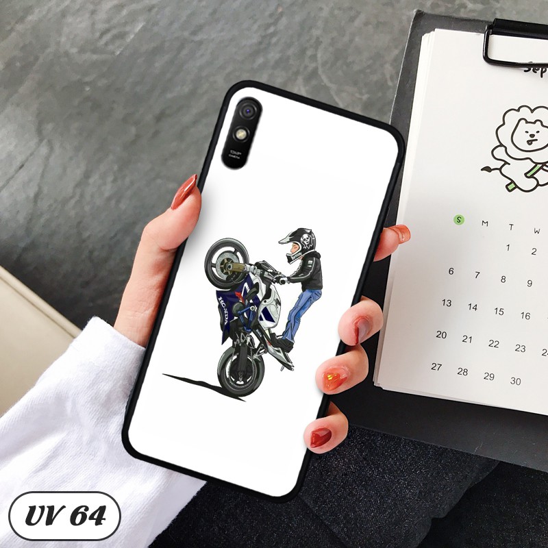 Ốp lưng Xiaomi Redmi 9A - lưng nhám viền dẻo