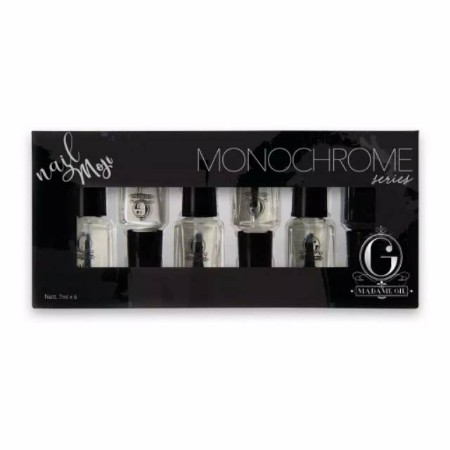 (hàng Mới Về) Set 1 Bộ 6 Lọ Phấn Trang Điểm Madame Gie N-moji