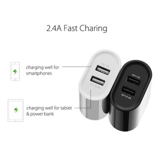 Củ sạc 2 cổng USB UGREEN CD104 20384