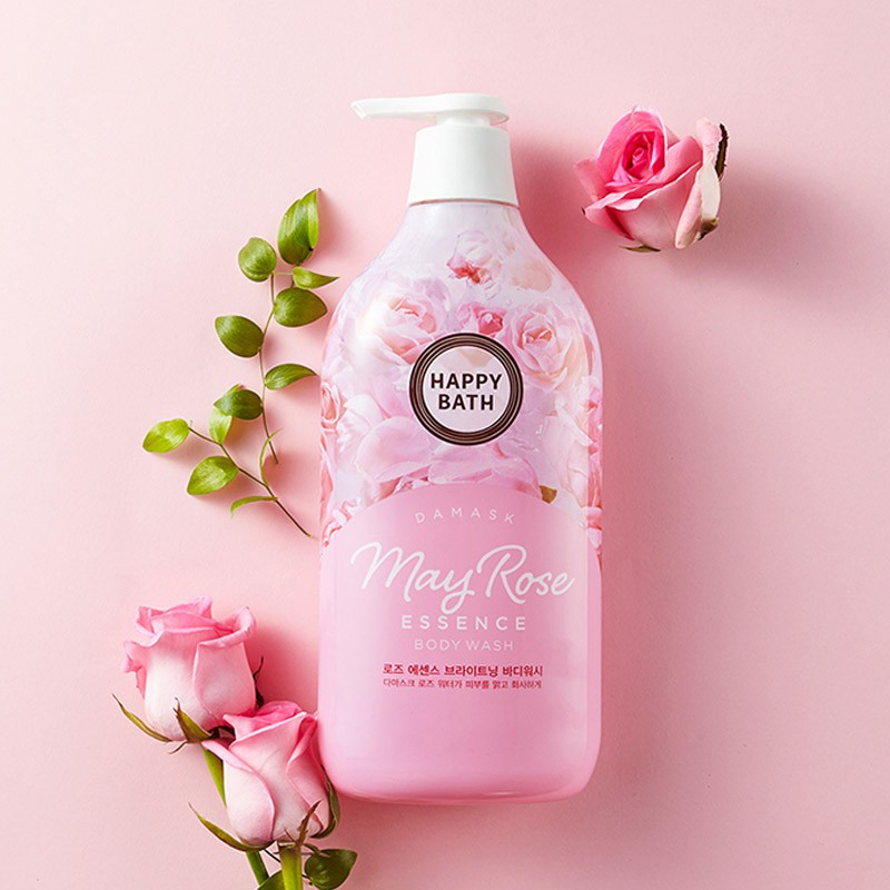 Sữa Tắm Tinh Chất Hương Hoa Happy Bath Essence Body Wash 900g