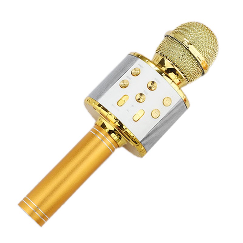 Micro Bluetooth Không Dây Hát Karaoke Ws858 Live Q9