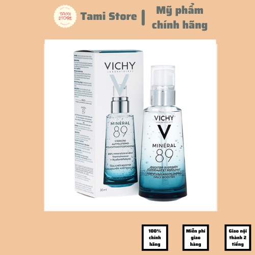 Dưỡng Chất Khoáng Cô Đặc Phục Hồi Và Bảo Vệ Da Vichy Mineral 89 [HÀNG CHUẨN NỘI ĐỊA PHÁP] - Tami Stpre