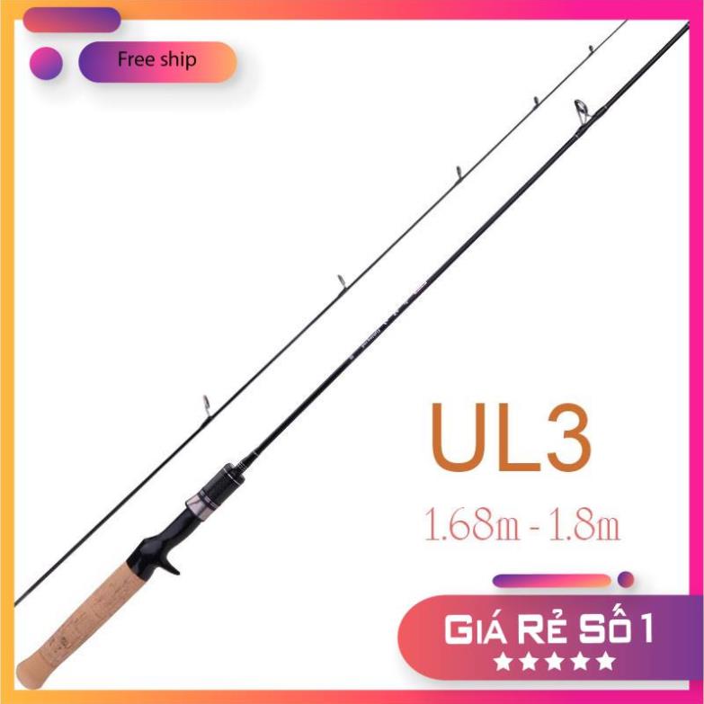 🐠 Cần câu lure ul ultralight siêu dẻo máy ngang 3 mẫu lựa chọn độ dài 1m68 và 1m8 chuyên câu suối 🐠