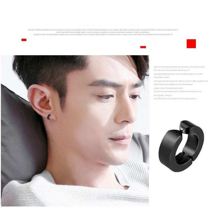 BÔNG TAI NAM CÁ TÍNH ĐƠN GIÃN BTHH11