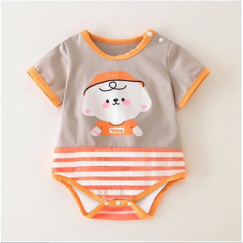 Bộ body đùi đồ liền thân cho bé bodysuit Chip Hè Sơ Sinh Mẫu Mới chất  vải cotton mềm mịn mẫu quần áo sơ sinh cho bé