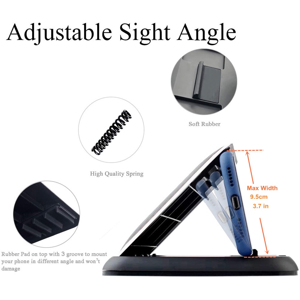 Giá Đỡ Điện Thoại iPhone 3-7 inch Bằng Sợi carbon Tùy Chỉnh Tiện Dụng Cho Xe Hơi