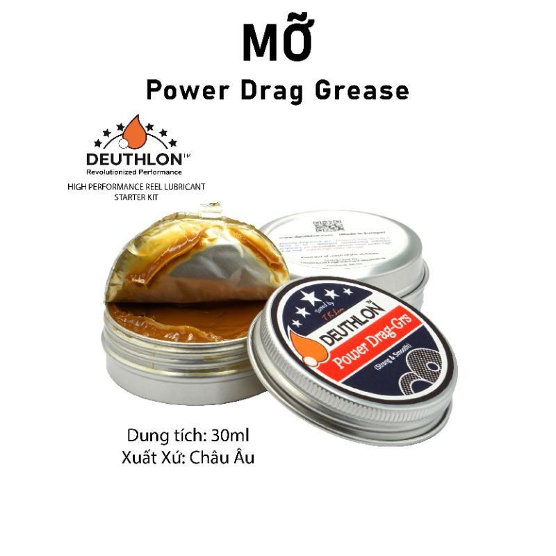 DẦU MỠ BẢO TRÌ MÁY CÂU CÁ DEUTHLON / MỠ NHÔNG / MỠ NỀN / MỠ DRAG