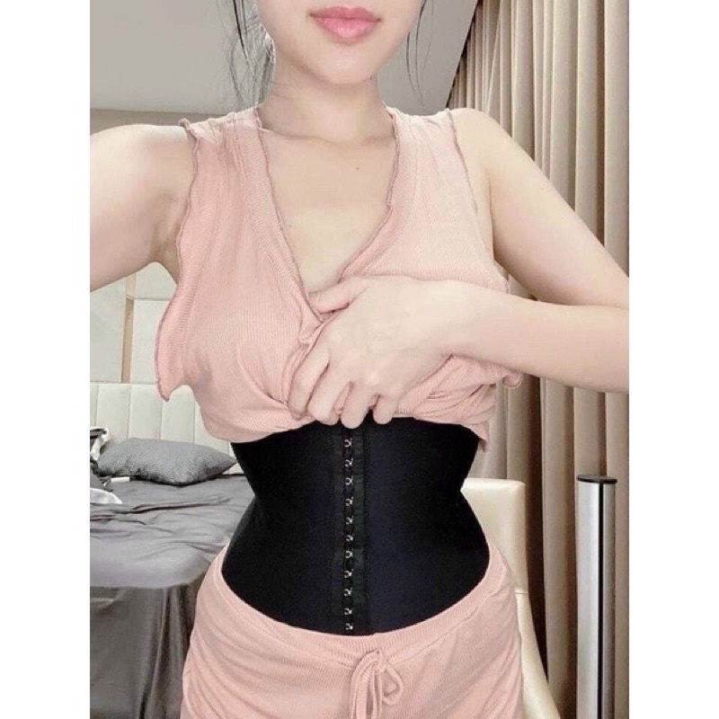 Đai siết eo nịt bụng Amy giảm mỡ cao cấp lấy lại vòng eo con kiến, chất liệu cotton mềm mịn Malaysia.