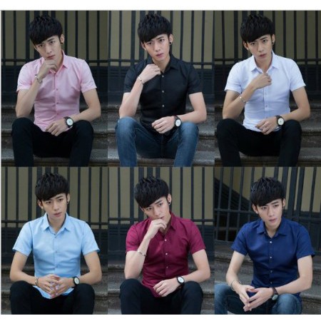 Bộ sưu tập Áo Sơ Mi Nam Ngắn Tay Thời Trang | BigBuy360 - bigbuy360.vn