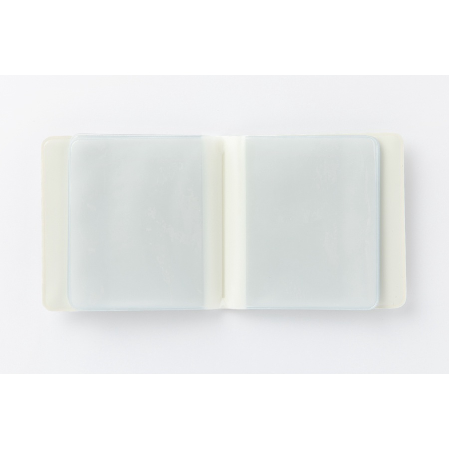 Binder Collect Book ARTBOX Hàn Quốc Đựng Ảnh Polaroid Photocard Nhãn Dán Họa Tiết Caro Xanh Mint 16 Sleeves