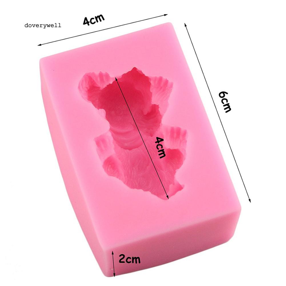 Khuôn silicone làm bánh hình chú chó đáng yêu