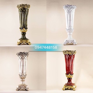 Bình hoa composite dáng ly chân đôn (quỳ) cao 92cm