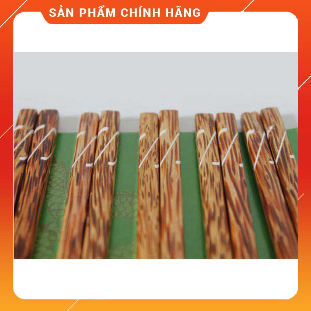 cung cấp sỉ lẻ Bộ 2 chục đôi đũa dừa khảm Văn Chương A11 hàng đẹp công ty