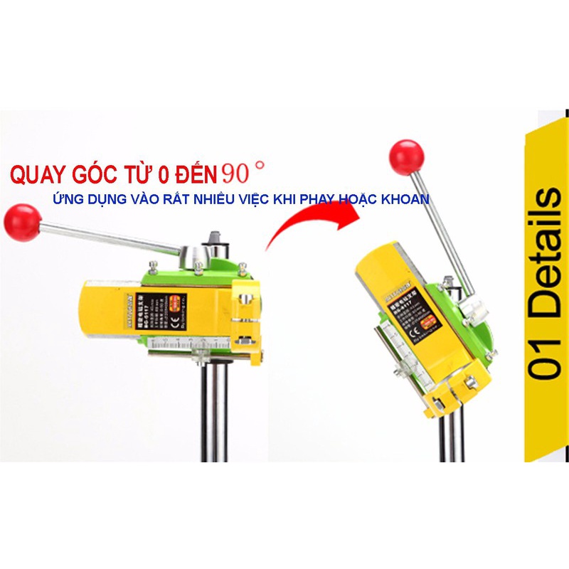 Khung Máy Khoan Thành Máy Khoan Bàn Cao Cấp MINIQ, Hàng Chất Lượng Cao Dày Dặn Chính Xác