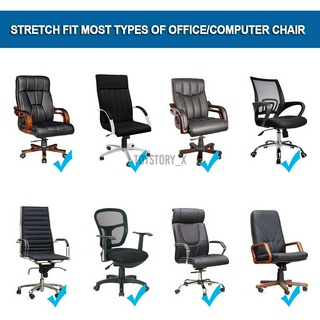 Áo Bọc Ghế Văn Phòng Size L