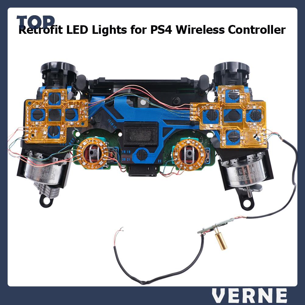 Set 6 Món Đèn Led Pcb Và Nút Bấm Cho Tay Cầm Điều Khiển Chơi Game Playstation 4 Ps4