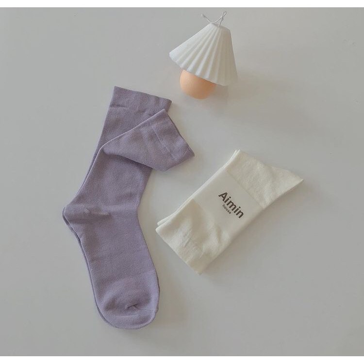 Vớ Tất nữ JEMCLOSET chất cotton mịn và êm chân Hosy - 6523