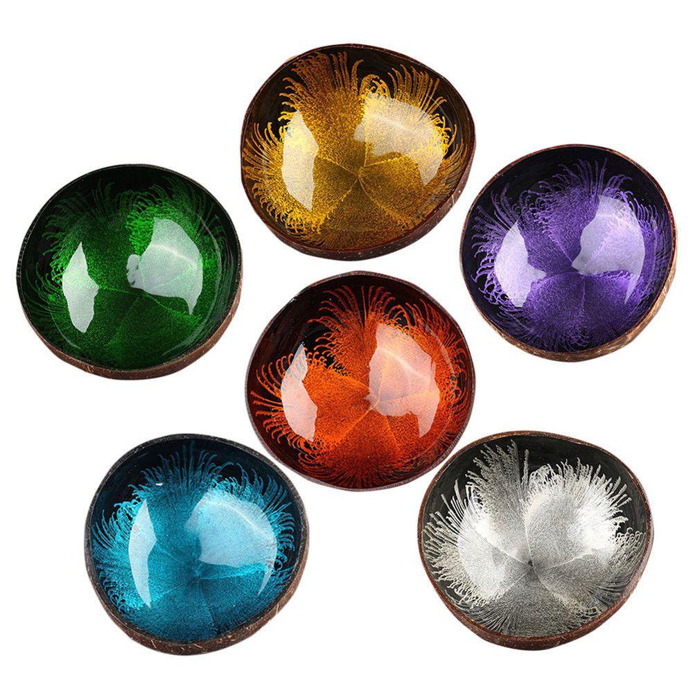 Tô Đựng Kẹo Bằng Vỏ Dừa Phong Cách Mosaic Độc Đáo Trang Trí Nhà Cửa