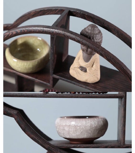 Kệ gỗ mini để tượng trang trí độc đáo tphcm