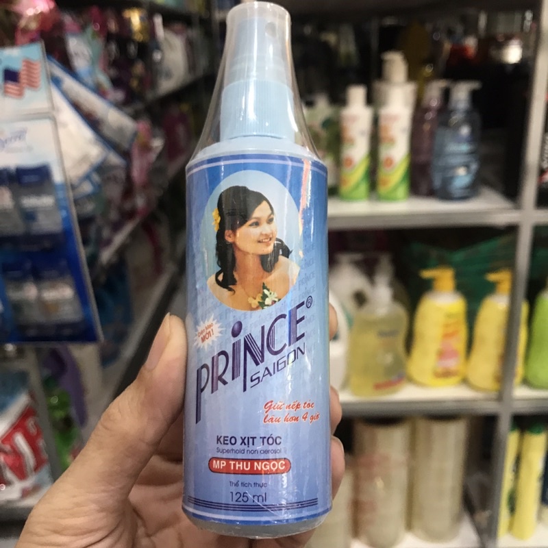 Keo xịt tóc prince SAIGON 125ml.