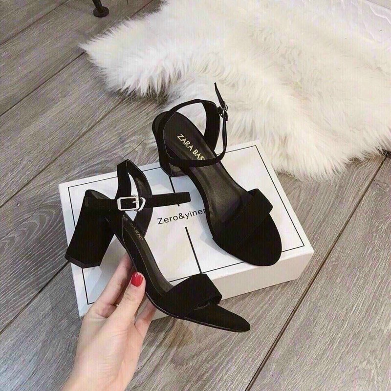 Sandal quai ngang đơn giản hàn quốc mới