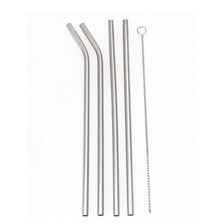 [HOT DEAL 1K] 1 chiếc Ống Hút Inox 304 Thép Không Gỉ Bảo Vệ Môi Trường
