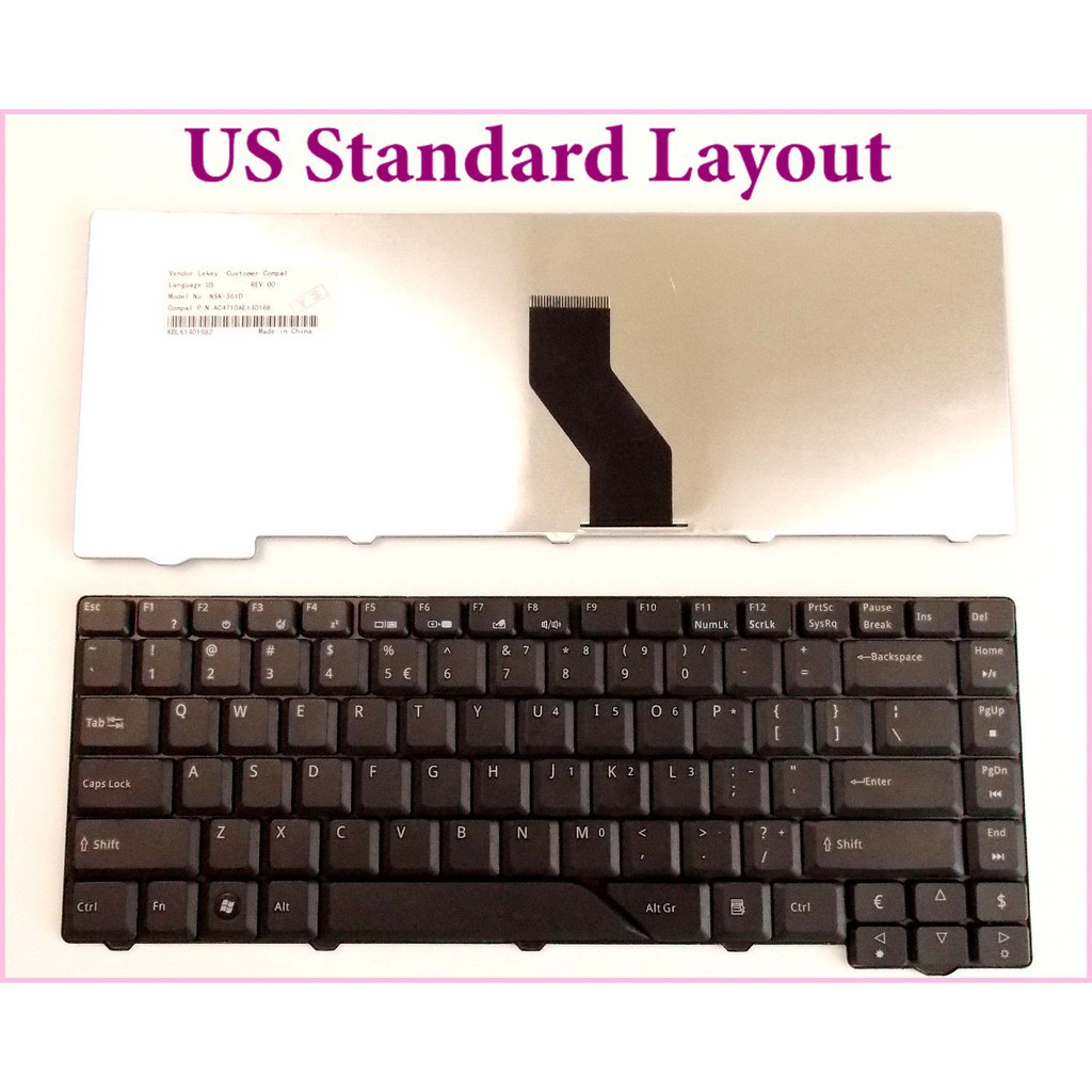 Bàn phím laptop Acer Aspire 4310 4315 4710