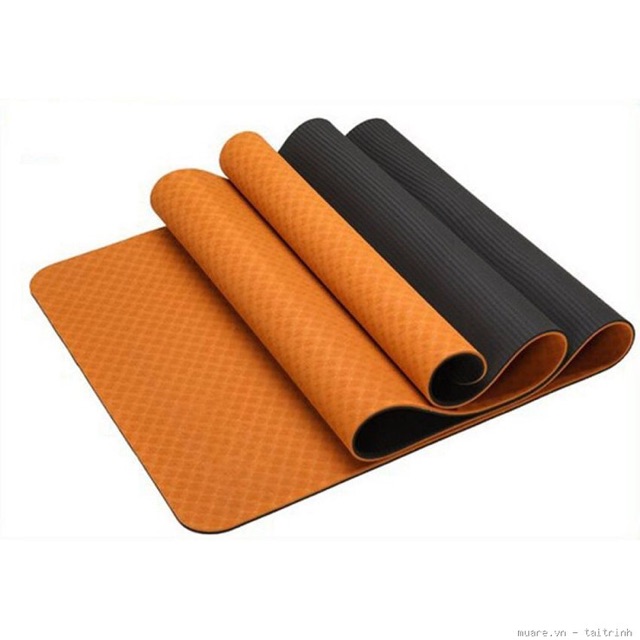 Thảm tập YOGA - GYM tpe 2 lớp 6mm cao cấp