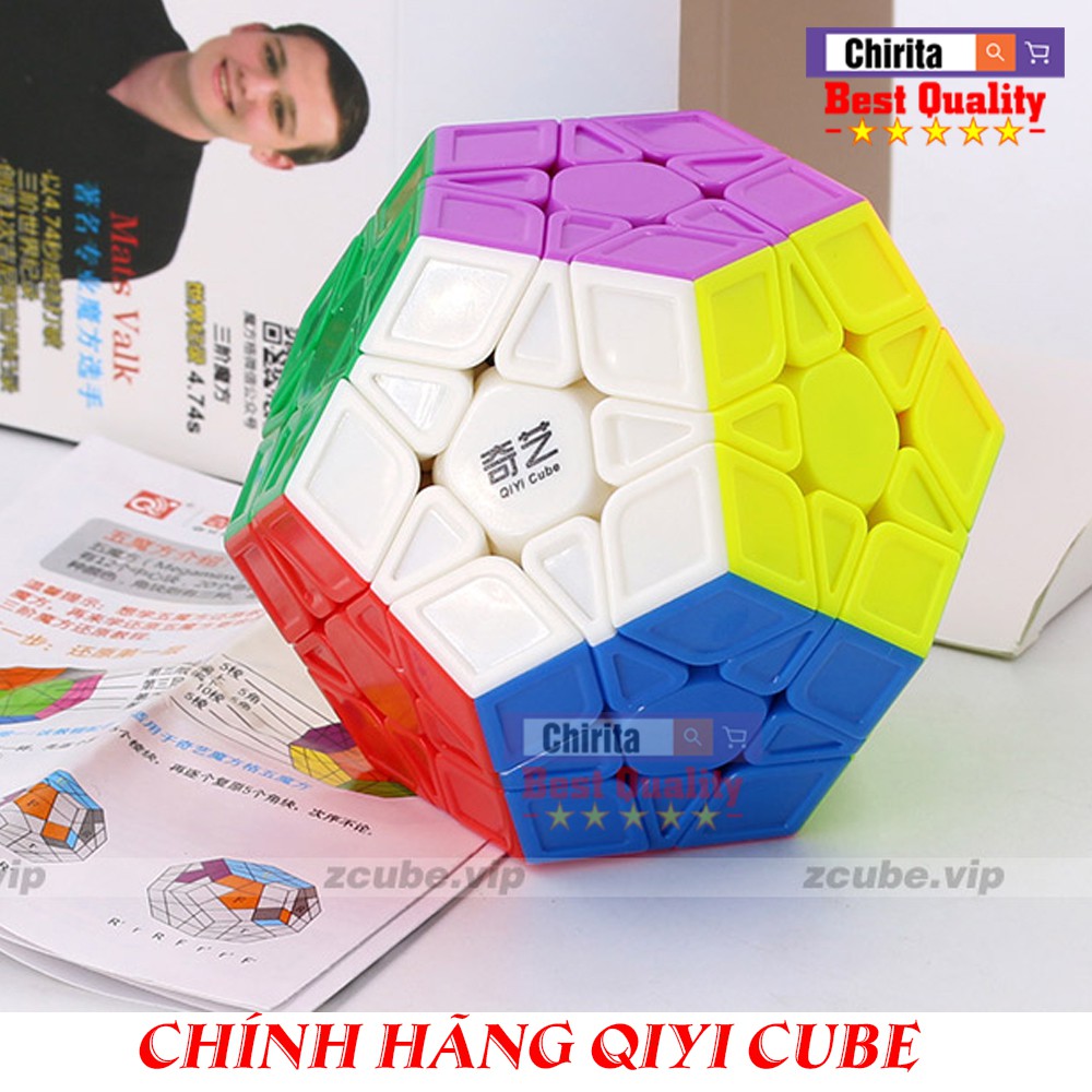 RuBik MeGaMinx CuBe - RuBik Chính Hiệu QIYI CUBE Stickerless 324