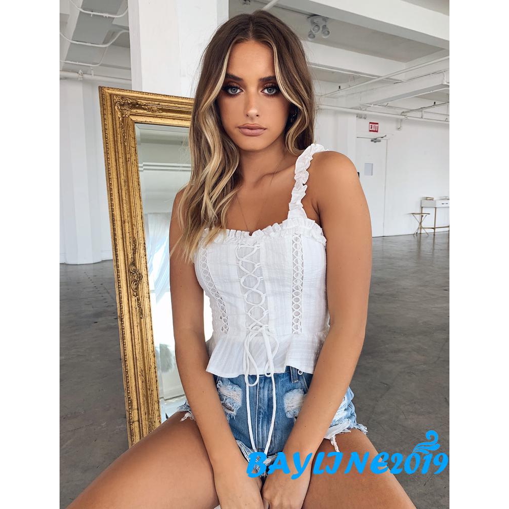 Áo hai dây phong cách quyến rũ dành cho nữ