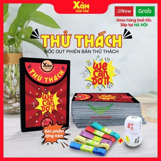 Bộ bài thử thách 60 lá board game bản đặc biệt , bài drinking game dành cho team chuếnh choáng thích nốc out