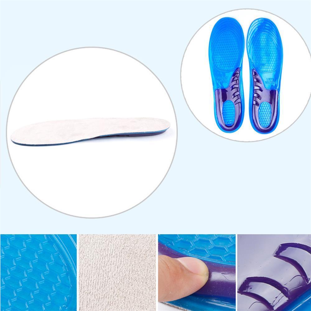 Cặp Đệm Silicone Lót Giày Thể Thao Hỗ Trợ Giảm Đau Chân