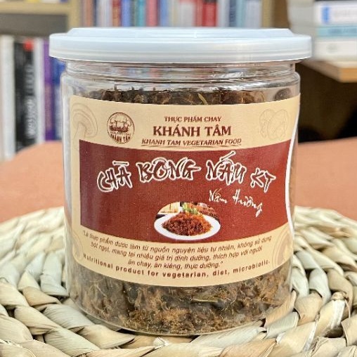 CHÀ BÔNG NẤM KHÁNH TÂM _ Hũ 100Gr _ THƠM NGON ĐẬM ĐÀ ( RUỐC NẤM )