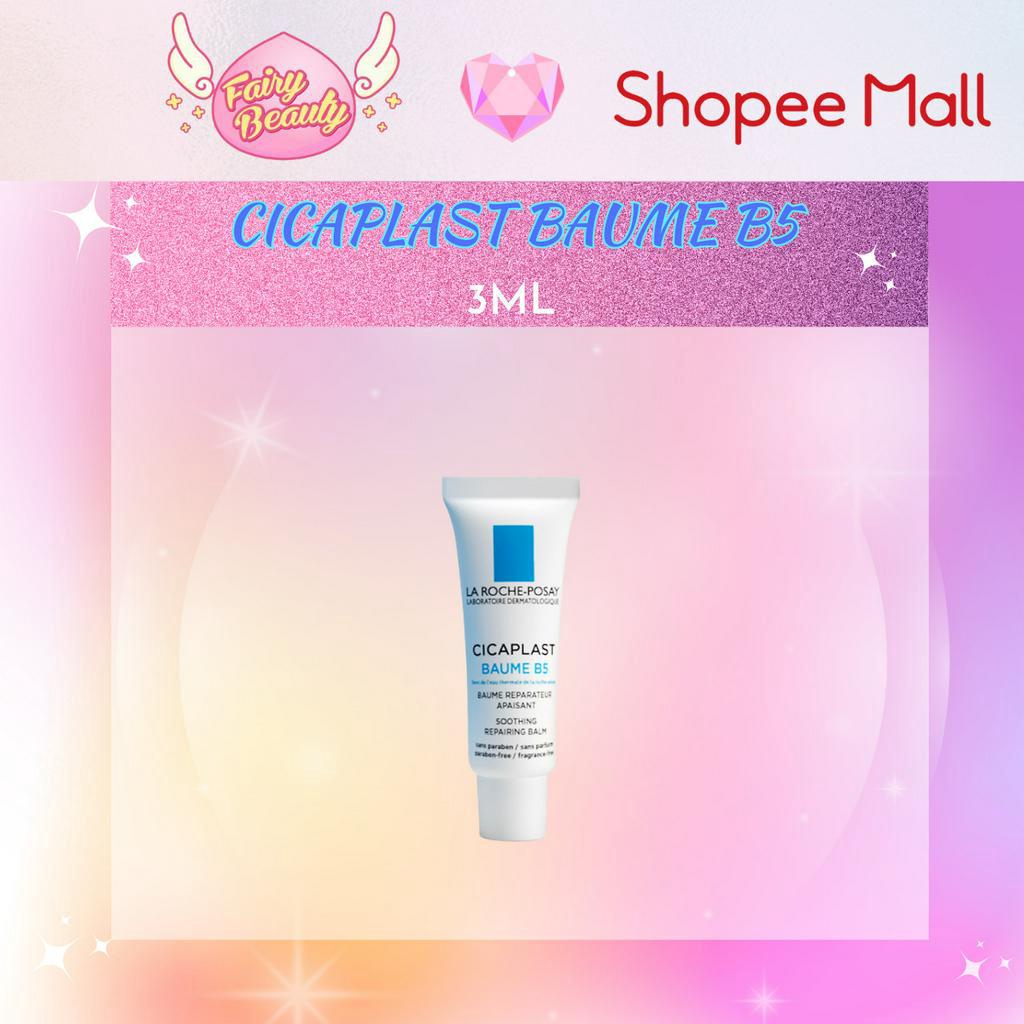 [LA ROCHE-POSAY] Bộ Đôi Siêu Phục Hồi Chuyên Biệt Cho Môi & Làn Da Tối Ưu (Cicaplast Levres 7.5ml - Baume B5 3ml )