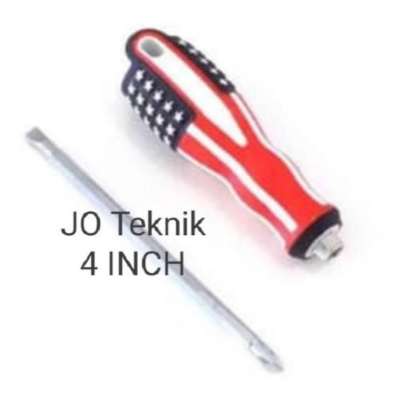 Tuốc Nơ Vít 2 Đầu 4 Inch Hình Cờ Mỹ Và Hai Chiều Lưng